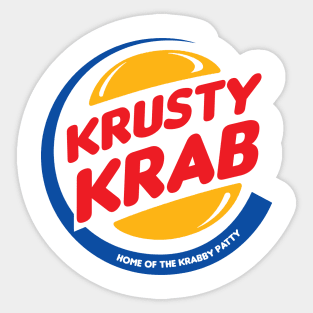 Krusty Krab Sticker